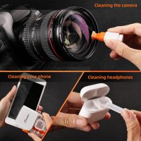 Keyboard Cleaner Laptop Cleaning Kit, All-in-One Keyboard Cleaning Kit, Laptop Cleaner Tool for MacBook iPad iPhone Computer, Portable Electronics Brush Tool for Tablet PC Camera Lens Earbuds Monitor - Image 6