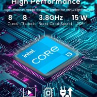 HP 17.3-inch HD+ Laptop Computer - Intel 8-Core i3-N305 Processor, Wi-Fi 6, Intel UHD Graphics, Fast Charge, AI Copilot, Windows 11 Pro, for Everyday Study or Business Work(16 GB RAM | 512 GB SSD) - Image 2