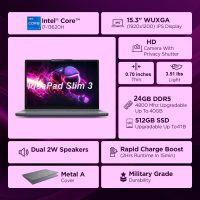 Lenovo Laptop Computer, Intel 10-Core i7-13620H (Beat Ultra 7 255U), 40GB DDR5 RAM, 1TB PCIe SSD, 15" FHD+, WiFi 6, Bluetooth 5.2, Type-C, Copilot AI for Business & Home, Luna Grey, Windows 11 Pro - Image 2