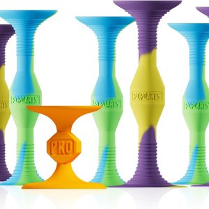 Popdarts PRO Pack Game Set (Wigglenobber Target Marker) - Indoor, Outdoor Suction Cup Throwing Game - Competition with a POP