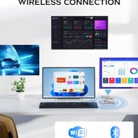 KAMRUI GK3 Plus Mini PC 16GB RAM 512GB M.2 SSD, Intel 12th Alder Lake N95 (up to 3.4GHz) Micro PC, 2.5''SSD, Gigabit Ethernet, 4K UHD, WiFi, BT, VESA/Home/Business Mini Desktop Computer - Image 9