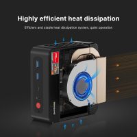 P4 Light Gaming Mini PC, Ryzen 7 5825U, 32GB RAM 1TB SSD, 11 Pro Triple 4K 60HZ Displays Desktop Computers, Support PS3 Emulator Micro PC, HDMI+DP+Type-C, WiFi 6E, BT5.2, Dual 2.5GbE LAN - Image 9