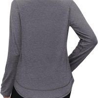 XIEERDUO Women's Workout Tops Long Sleeve Quick Dry UPF 50+ Sun Protection Shirts for Hiking Running S-3XL - Image 5