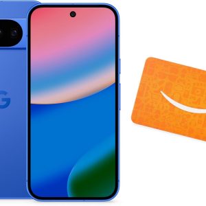 Google Pixel 10 - Indigo - 128 GB with $100 Amazon Gift Card