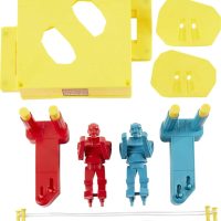 Mattel Games Rock 'Em Sock 'Em Robots Kids Game, Fighting Robots with Red Rocker & Blue Bomber, Knock His Block Off - Image 5