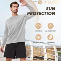7 Pack Long Sleeve Shirts for Men - Quick Dry Moisture Wicking Sun Protection UV UPF T-Shirts for Fishing Workout Gym - Image 3