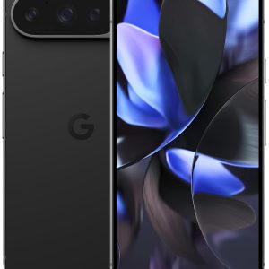 Google Pixel 9 Pro - Unlocked Android Smartphone with Gemini, Triple Rear Camera System, 24-Hour Battery, and 6.3" Super Actua Display - Obsidian - 128 GB
