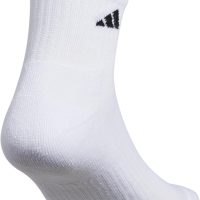 adidas Men's Socks, Athletic Cushioned Quarter 6-Pack, Ankle Fit with Arch Support - Image 5
