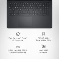 Dell Inspiron 3530 Laptop - 15.6-inch FHD (1920x1080) Display, Intel Core i3-1305U Processor, 8GB DDR4 RAM, 512GB SSD, Intel UHD Graphics, Windows 11 Home, Onsite Service - Carbon Black - Image 7