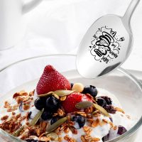 Tea Lover Gifts Spoon for Women Men There Is Always Time for Tea Engraved Spoon Gifts for Coworker Friend Mom Dad Birthday Christmas - Image 4