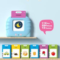 Talking Flash Cards for Toddlers 1 2 3 4 Year Olds, Montessori Language Learning with 224 Words, Pocket Speech Therapy and Autism Playthings, Children's Sensory Educational Device - Image 2