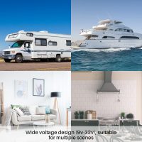 SYLVOX 22'' Smart 12 Volt TV Digital Video Disc Combo FHD 1080P Android 11.0, with ARC CEC WiFi Wireless Connection, for Home, RV Camper, and Mobile Use(Limo Series),Black - Image 6
