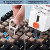 Keyboard Cleaning Kit Laptop Cleaner, 10-in-1 Computer Screen Cleaning Brush Tool, Multi-Function PC Electronic Cleaner Kit Spray for iPad iPhone Pro, Earbuds, Camera Monitor, All-in-one with Patent - Image 3