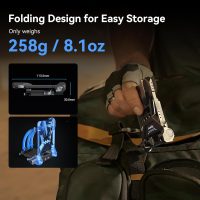 SMALLRIG Foldable V Mount Battery Plate, Tool-Free, All-in One Mounting Solution for Mirrorless/DSLR Cameras, with Modular Plate for Arca, Compact Camera Video Rig, for NEEWER V Mount Battery PS099E - Image 3