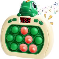 Dinosaur Quick Push Bubble Game,Pop Fidget Light up Puzzle Game Sensory Toys,Halloween Dinosaur Toys for Kids Boys Girls Toddlers Party Favor - Image 6