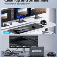 Baseus Docking Station, Spacemate(Win) 11 in 1, Triple Display, 4K HDMI and DP, 10Gbps USB A/C Ports, Gigabit Ethernet, 100W PD, Audio, Laptop Docking Station for Windows/Dell/HP/Lenovo/Asus/Acer/Mac - Image 7