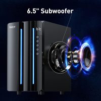 Bobtot Surround Sound Systems Home Theater System - 800 Watts Peak Power 6.5" Subwoofer 5.1/2.1 Wired Stereo Speakers Strong Bass with HDMI ARC Optical AUX Bluetooth Input - Image 4