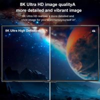 Streaming Media Player Converts Regular TV to Smart TV 4K Resolution Chromecast Built-in Android 14.0 OS Quad-Core Processor WIFI6 Bluetooth Bluetooth Voice Remote 2GB+8GB Memory (M9-8K) - Image 4