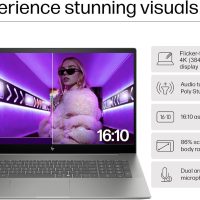 HP Envy 17 AI PC Laptop (17.3" 4K UHD (3840 x 2160), NVIDIA RTX 3050, Intel Core Ultra 7 155U (> i9-12900H), 64GB DDR5, 2TB SSD) for Business, Creator, Designer, IR Webcam, Wi-Fi 7, Win 11 Pro, 2025 - Image 3