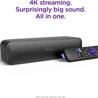 Roku Streambar SE | 2-in-1 TV Soundbar with Built-in 4K/HD/HDR Streaming, Premium Speakers, & Enhanced Speech Clarity for Crisp, Clear Dialogue - Quick Guided Simple Setup - Image 2