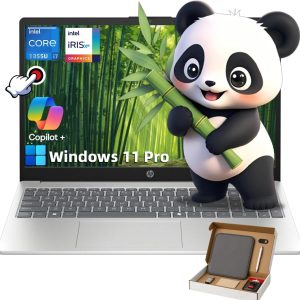 HP Flagship Touchscreen Laptop for Business - 15.6" FHD IPS Touchscreen • Intel 10-Core i7 1355U • Intel Iris Xe Graphics • Windows 11 Pro • Copilot+ PC • Wi-Fi 6 • Bluetooth • 64GB RAM + 2TB SSD