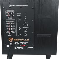 Rockville HTS820 1500W 5.1 Channel Home Theater System with 8" Subwoofer, Bluetooth, USB, Includes Remote and Speaker Mounts - Perfect for Movies, Music, Karaoke - Image 3