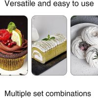 Stainless steel Piping Tips 6Pcs Set,Pastry Cake Decorating Tips - Image 2