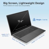 Dell Inspiron 15.6" Touchscreen Laptop, 13th Gen Intel Core i5-1334U, 16GB RAM 512GB SSD, Windows 11 Pro, USB-C HDMI, Lifetime Office – Lightweight Student & Business Laptop Computer, Mytrix Accessory - Image 4