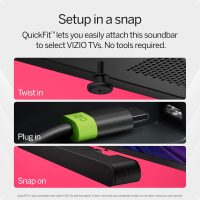 VIZIO 5.1 Soundbar SE, Wireless Subwoofer, Surround Sound w/Dolby Atmos & DTS:X, Bluetooth Speaker, QuickFit™ Compatible – SV510X-08 (New, 2024 Model) - Image 11