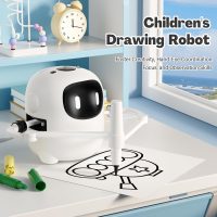 Drawing Robot for Kids with 150 Cards, Voice Interactive Educational Drawing Machine, Montessori Painting Learning Toys for 3 4 5 6 7 8 Year Old Boys Girls Birthday Party - Image 2