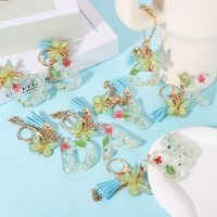 Bottle Chain for Stanley Cups, Cute Letter Charm for Stanley Cup with Butterfly and Tassel Accessories Tumbler Accessories Compatible with Stanley Cup 40oz (R) - Image 3