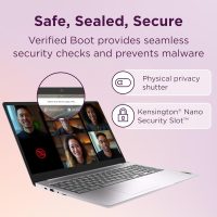 Lenovo Chromebook 15 (15.6" FHD Display, 4GB RAM, 128GB Storage (64GB eMMC + 64GB SD Card) 2TB Cloud Storage, Intel Celeron), Home & Student Laptop, Webcam, Wi-Fi 6, 10-Hr Long Battery Life, Chrome OS - Image 3