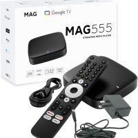 MAG555 Streaming Media Player Google TV™ 2025 | 4K HDR | Voice Remote | Dual-Band Wi-Fi | Chromecast Built-in | HDMI + AV Output - Image 2