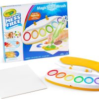 Crayola Color Wonder Magic Light Brush, Mess Free Painting Station for Kids, Gift for Kids, Toddler Toys & Activities, Ages 3, 4, 5 - Image 3