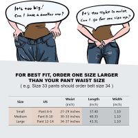 Women Belt for Jeans Pants Dress Faux Leather Cinch Waist Belt for Ladies with Gold Buckle - Image 4