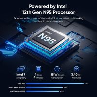 15.6 inch Win11 Laptop Computer, 1920x1080 IPS Screen, 12GB DDR5 RAM / 512GB SSD, N95(Beats N5095) Processor Notebook PC, Support Fingerprint, WiFi 5, BT, Full Size Keyboard - Image 7