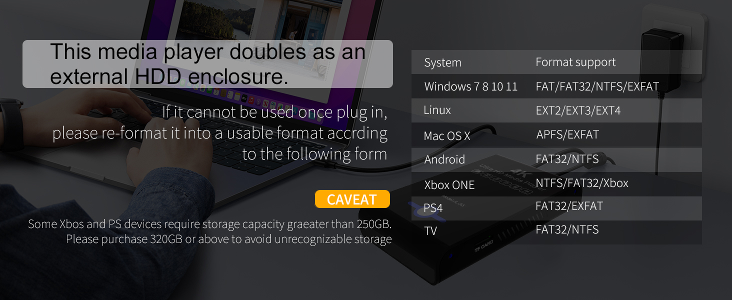 4K Ultra HD Media Player