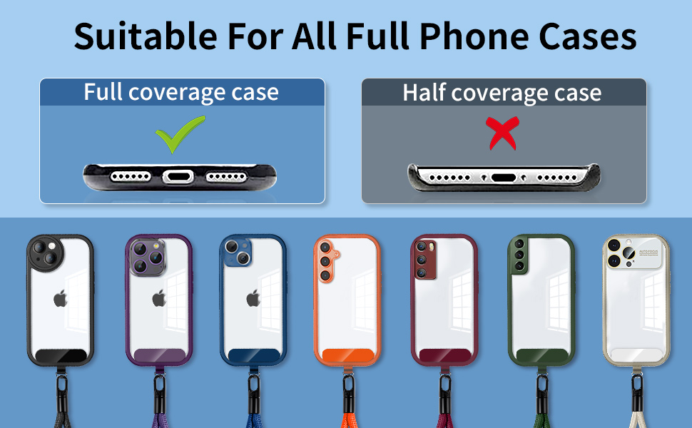 Cell Phone Lanyard Crossbody Strap
