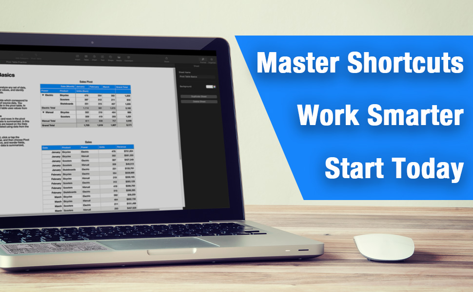 Master Shortcuts. Work Smarter. Start Today.