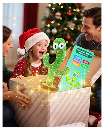 talking cactus toy 