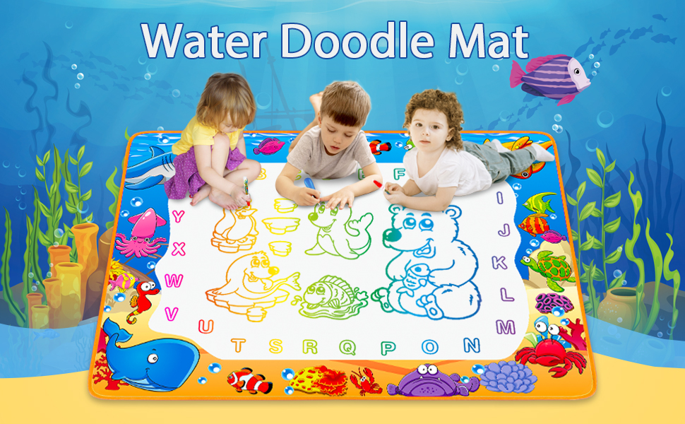 water doodle mat