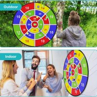 BooTaa 29" Large Dart Board for Kids, Kids Dart Board with Sticky Balls, Boys Toys, Indoor/Sport Outdoor Fun Party Play Game Toys, Birthday Gifts for 3 4 5 6 7 8 9 10 11 12 Year Old Boys Girls - Image 3