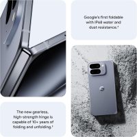 Google Pixel 10 Pro Fold - Unlocked Android Smartphone - Gemini AI Assistant - Advanced Triple Rear Camera System - 24+ Hour Battery - Foldable Display - Moonstone - 256 GB (2025 Model) - Image 2
