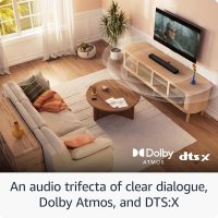 Amazon Fire TV Soundbar Plus with subwoofer and surround sound speakers (newest model), 5.1 channel, Dolby Atmos, clear dialogue - Image 4