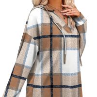 SAMPEEL Hoodies for Women Trendy Fall Fashion 2025 V Neck Oversized Sweatshirt Plus Size Tops Clothes - Image 4