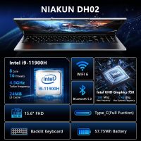 15.6 Inch Laptop Computer,Gaming Laptop,32GB RAM 1TB SSD,i9-11900H 8C/16T Processor(up to 4.9Ghz),UHD Graphics,15.6” FHD 1920 * 1080 Display,WiFi 6,BT5.2,Backlit Keyboard - Image 2