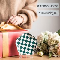 Checkered Spoon Rest for Kitchen Counter, Cooking Spoon Holder for Stove Top, Large Utensil Spatula Rest Tray, Cute Kitchen Gadgets Gift for Housewarmings Weddings - Image 7