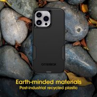 OtterBox iPhone 14 Pro Max (ONLY) Commuter Series Case - Black, Slim & Tough, Pocket-Friendly, with Port Protection - Image 8