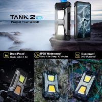8849 Tank 2 Pro Rugged Smartphone Unlocked, 24+512GB/1TB Android 14 Rugged Cell Phone with Projector, 6.79’’ 4G Waterproof Mobile Phones 23800mAh, Fingerprint/Dual Sim/OTG/GPS/Face ID - Image 7