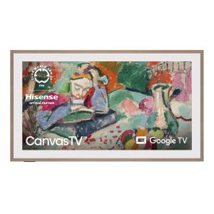 Hisense 55-Inch Class QLED 4K S7N CanvasTV Series Dolby Vision HDR Google Smart TV (55S7N) - 144Hz, Art Mode, Anti-Glare Panel, Hi-Matte Display, Frame & UltraSlim Wall Mount Included